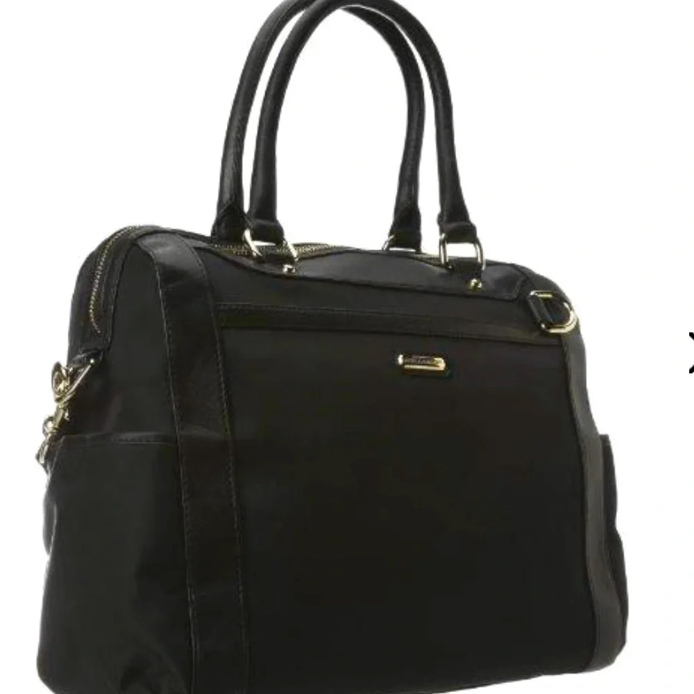Rebecca Minkoff Knocked Up Baby Diaper Bag Black Awesome Condition